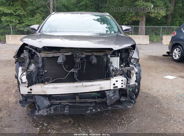 5TDJZRFH9JS527447 2018 TOYOTA HIGHLANDER Gray Սալոնի հետևի տեսք
