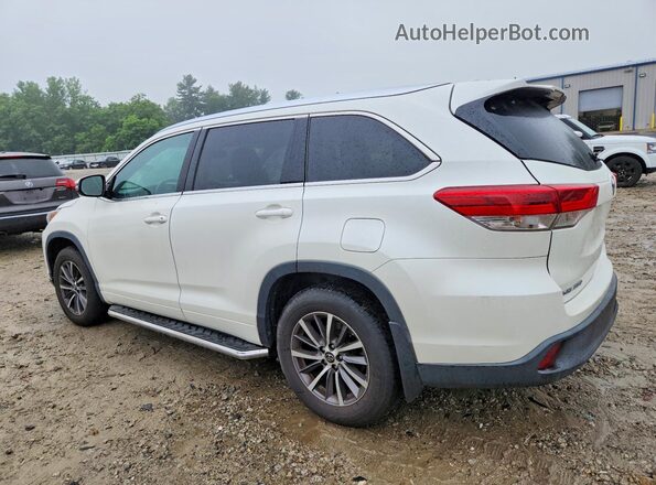 5TDJZRFH9JS532891 2018 TOYOTA HIGHLANDER White Rear left