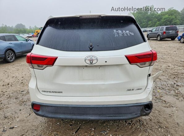 5TDJZRFH9JS532891 2018 TOYOTA HIGHLANDER White Rear view