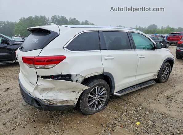 5TDJZRFH9JS532891 2018 TOYOTA HIGHLANDER White Rear right