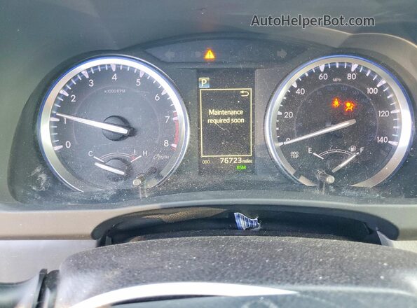 5TDJZRFH9JS560643 2018 TOYOTA HIGHLANDER Silver Սարքավորումների վահանակի տեսք