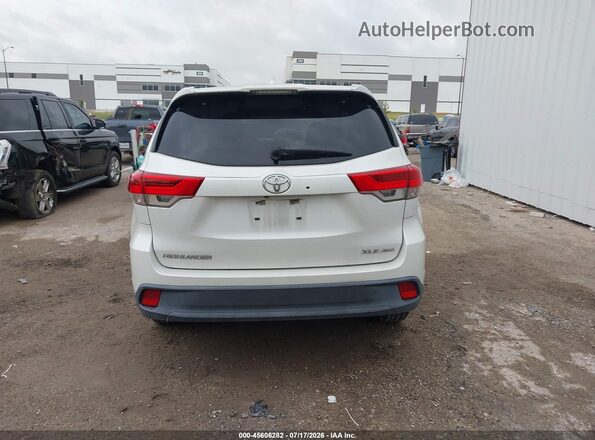 5TDJZRFH9KS580294 2019 TOYOTA HIGHLANDER White 