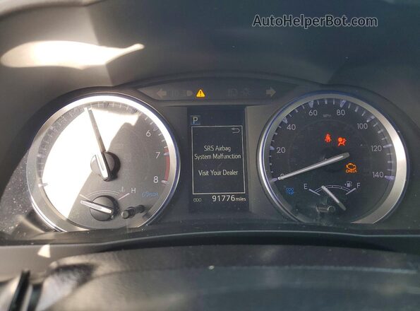 5TDJZRFH9KS583213 2019 TOYOTA HIGHLANDER Silver Vista del cuadro de instrumentos