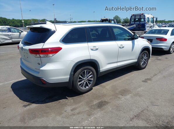 5TDJZRFH9KS713927 2019 TOYOTA HIGHLANDER White Trasero derecho