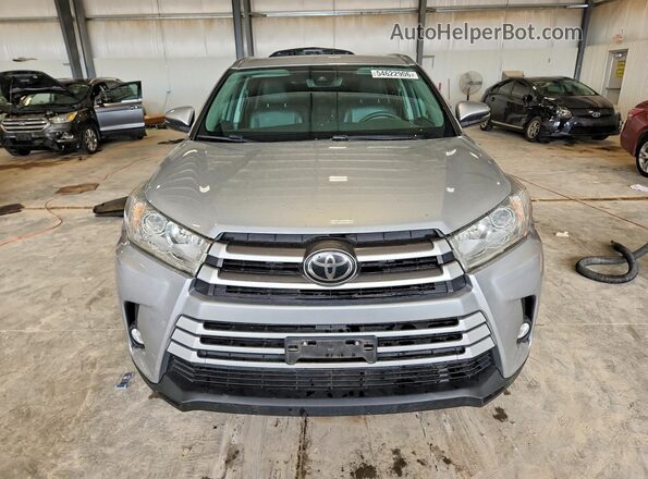 5TDJZRFHXHS357173 2017 TOYOTA HIGHLANDER Gray Vista frontal