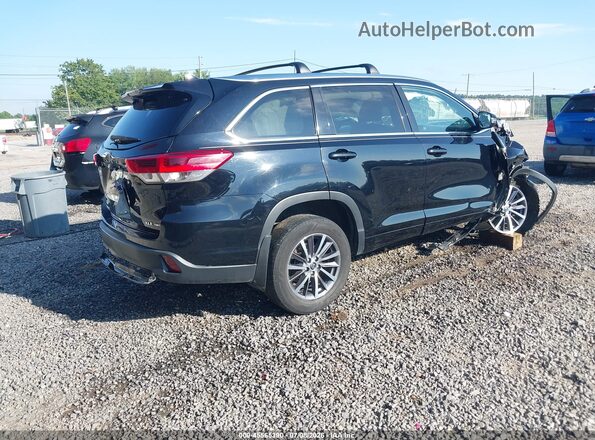 5TDJZRFHXHS447472 2017 TOYOTA HIGHLANDER Black Tył prawy
