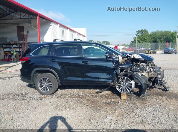 5TDJZRFHXHS447472 2017 TOYOTA HIGHLANDER Black Widok wnętrza 360 stopni