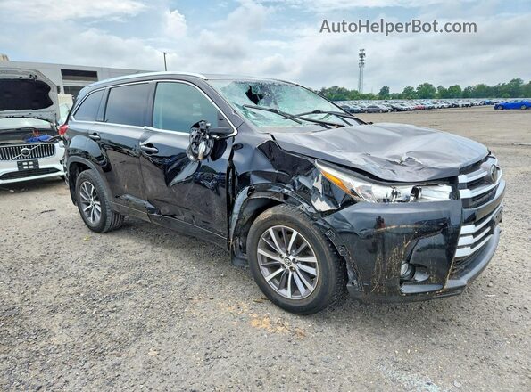 5TDJZRFHXJS839776 2018 TOYOTA HIGHLANDER Black Delantero derecho