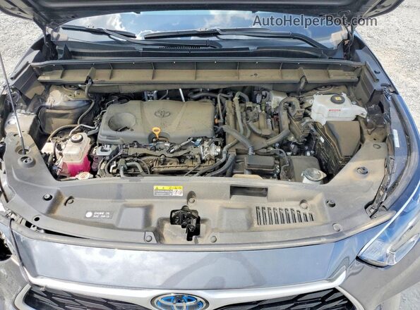 5TDKARAH3PS023469 2023 TOYOTA HIGHLANDER Gray Engine compartment view