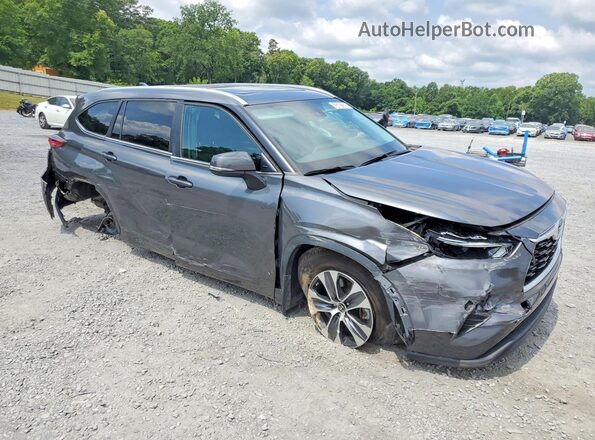 5TDKARAH3PS023469 2023 TOYOTA HIGHLANDER Gray Front right