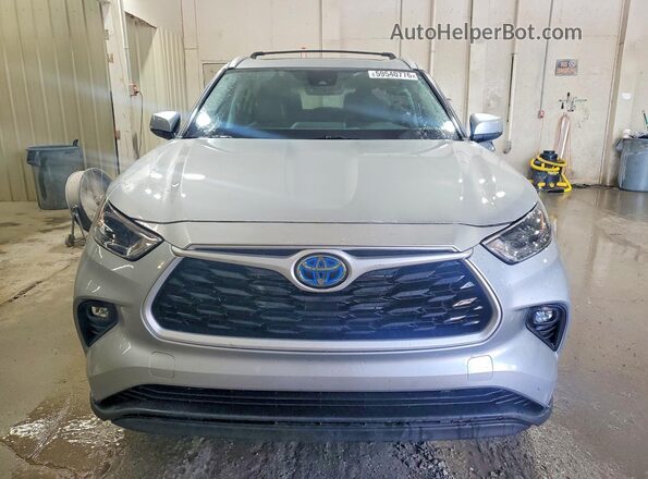 5TDKARAH6PS523075 2023 TOYOTA HIGHLANDER Silver Vista frontal