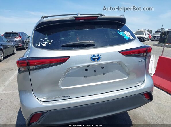 5TDKARAH8PS523594 2023 TOYOTA HIGHLANDER Silver 