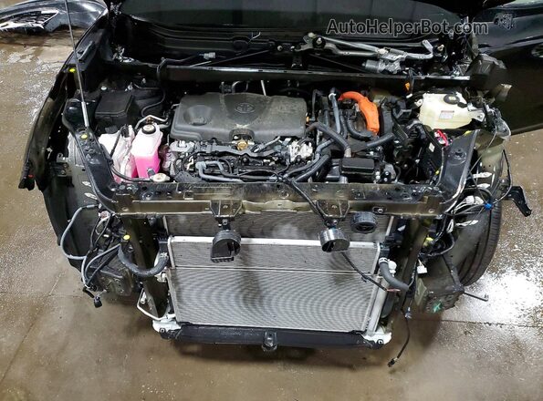 5TDKBRCH0SS672634 2025 TOYOTA HIGHLANDER Black Вид підкапотного простору