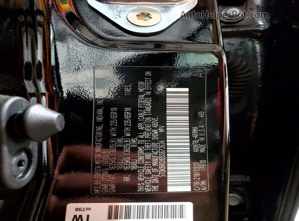 5TDKBRCH0SS672634 2025 TOYOTA HIGHLANDER Black Панорамний вид салону 360°