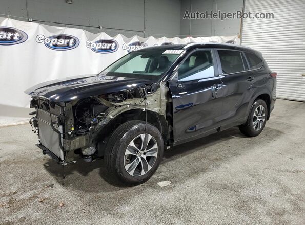 5TDKBRCH0SS672634 2025 TOYOTA HIGHLANDER Black 