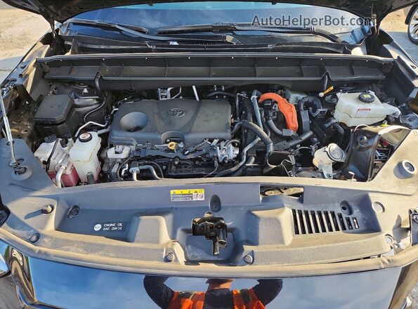 5TDKBRCH1SS649461 2025 TOYOTA HIGHLANDER Black Вид підкапотного простору