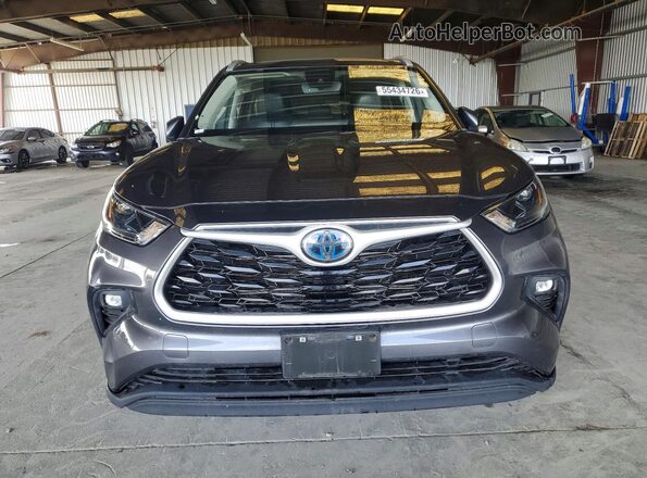 5TDKBRCH2PS118048 2023 TOYOTA HIGHLANDER Charcoal წინა ხედი