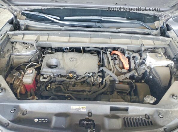 5TDKBRCH2PS118048 2023 TOYOTA HIGHLANDER Charcoal ძრავის განყოფილების ხედი