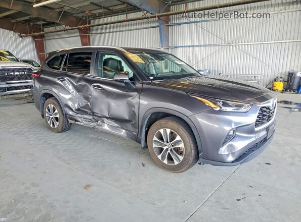 5TDKBRCH2PS118048 2023 TOYOTA HIGHLANDER Charcoal წინა მარჯვენა