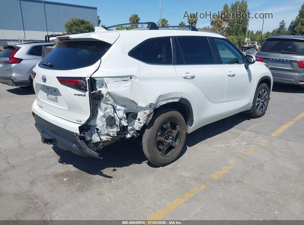 5TDKBRCH5PS119954 2023 TOYOTA HIGHLANDER White უკანა მარჯვენა