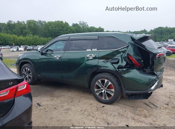 5TDKBRCH5PS587571 2023 TOYOTA HIGHLANDER Зеленый 