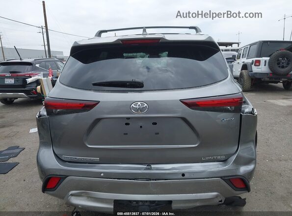 5TDKBRCHXSS659311 2025 TOYOTA HIGHLANDER HYBRID Серый 
