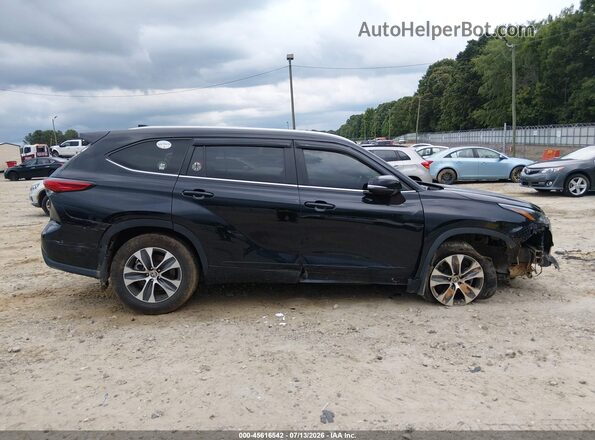 5TDKDRAH0PS007866 2023 TOYOTA HIGHLANDER Black Vista interior trasera