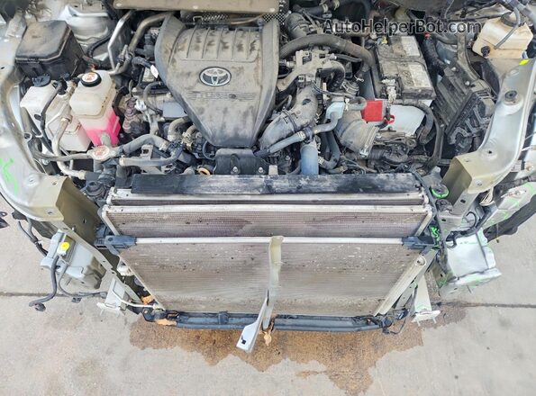 5TDKDRAH0PS022058 2023 TOYOTA HIGHLANDER Silver ძრავის განყოფილების ხედი
