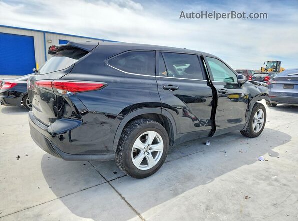 5TDKDRAH0PS512760 2023 TOYOTA HIGHLANDER Black Tył prawy