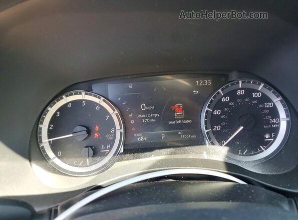 5TDKDRAH0PS522687 2023 TOYOTA HIGHLANDER Black Vista del cuadro de instrumentos