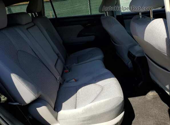 5TDKDRAH0PS522687 2023 TOYOTA HIGHLANDER Black Vista interior trasera