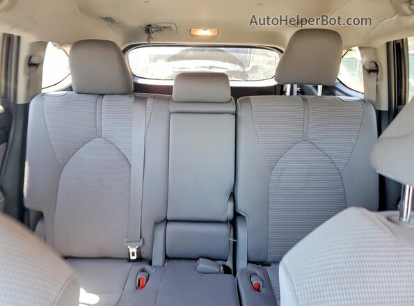 5TDKDRAH0PS522687 2023 TOYOTA HIGHLANDER Black Vista de los asientos traseros