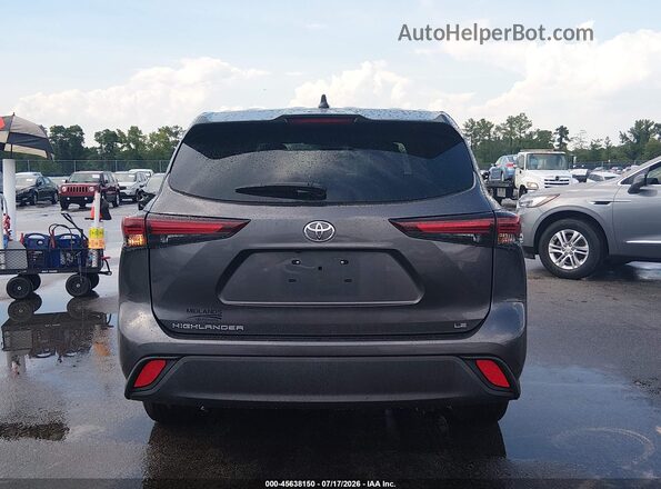 5TDKDRAH0RS053572 2024 TOYOTA HIGHLANDER Gray 