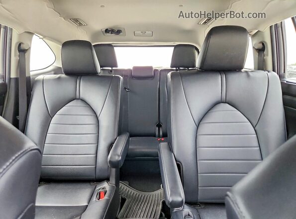 5TDKDRAH1PS009500 2023 TOYOTA HIGHLANDER Gray Widok tylnych siedzeń