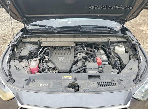 5TDKDRAH1PS020061 2023 TOYOTA HIGHLANDER Gray Widok komory silnika