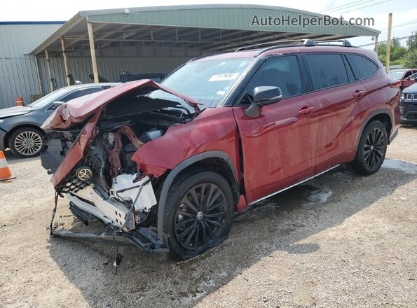 5TDKDRAH1PS021968 2023 TOYOTA HIGHLANDER Red 