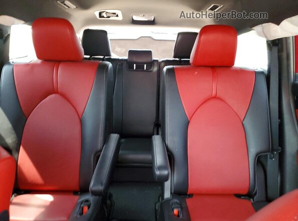 5TDKDRAH1PS021968 2023 TOYOTA HIGHLANDER Red Vista de los asientos traseros