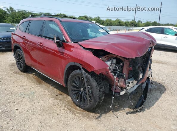 5TDKDRAH1PS021968 2023 TOYOTA HIGHLANDER Red 