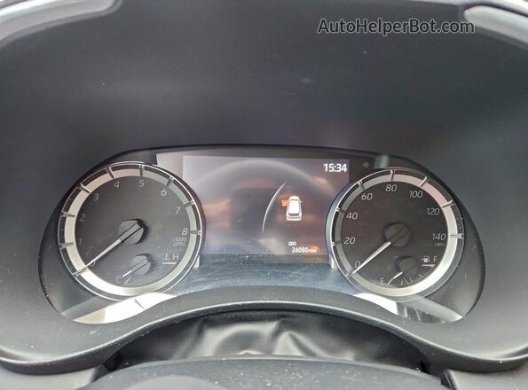 5TDKDRAH1PS034221 2023 TOYOTA HIGHLANDER Белый Вид щитка приборов