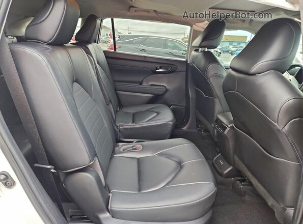 5TDKDRAH1PS034221 2023 TOYOTA HIGHLANDER Белый Вид задней части салона