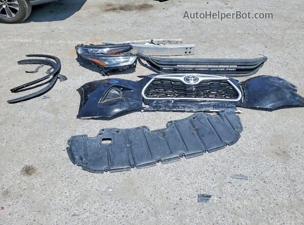 5TDKDRAH1PS034820 2023 TOYOTA HIGHLANDER Charcoal Շարժիչի բաժամունքի տեսք