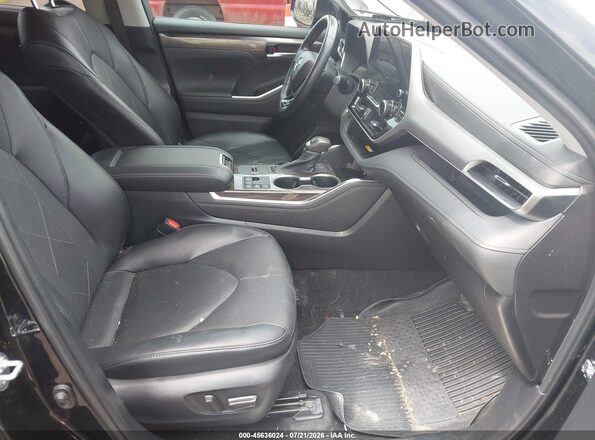 5TDKDRAH1PS043842 2023 TOYOTA HIGHLANDER Black Vista interior delantera