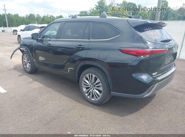 5TDKDRAH1PS043842 2023 TOYOTA HIGHLANDER Black Trasero izquierdo