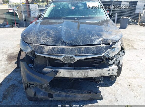 5TDKDRAH2PS521749 2023 TOYOTA HIGHLANDER Black Вид задньої частини салону