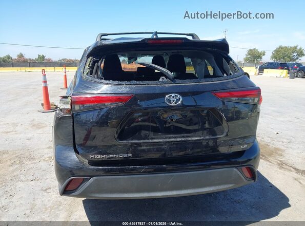 5TDKDRAH2PS521749 2023 TOYOTA HIGHLANDER Black 