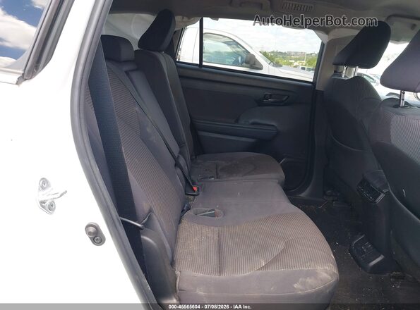 5TDKDRAH3PS004556 2023 TOYOTA HIGHLANDER White VIN կոդի պիտակի տեսք