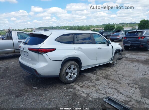 5TDKDRAH3PS004556 2023 TOYOTA HIGHLANDER White Հետևի աջ