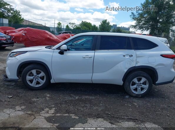 5TDKDRAH3PS004556 2023 TOYOTA HIGHLANDER White 
