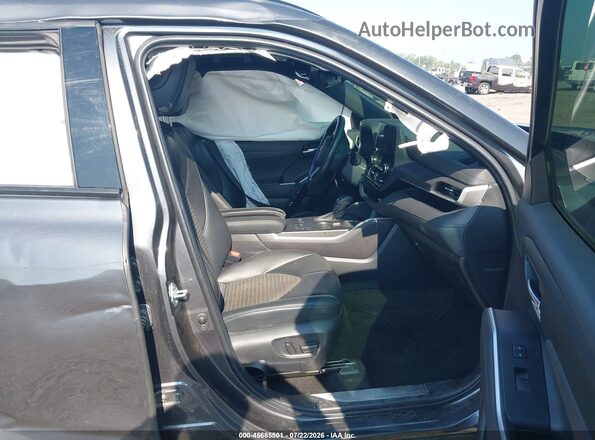 5TDKDRAH3PS014181 2023 TOYOTA HIGHLANDER Gray Front interior view