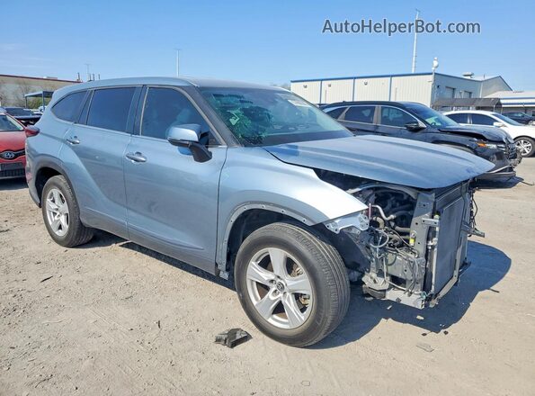 5TDKDRAH3PS508976 2023 TOYOTA HIGHLANDER Silver Առջևի աջ